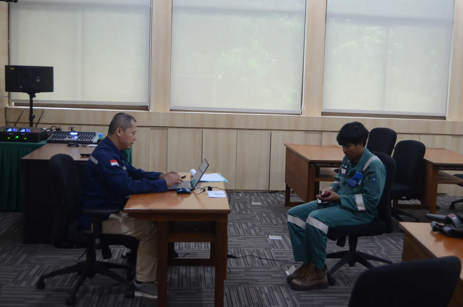 Pelaksanaan asesmen kompetensi dan uji mandiri peserta di ruang kelas (Dokumentasi 48) - Pelatihan Higiene Industri Utama Hiu Sertifikasi BNSP Kemnaker